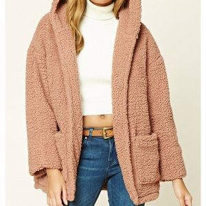 Faux Fur Hooded Jacket